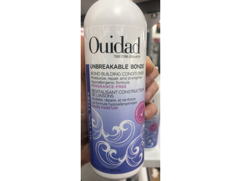 Ouidad The Curl Exports Unbreakable Bond Building Conditioner, 8.5 fl oz/250 mL