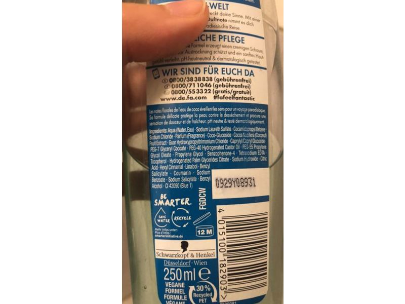 Fa Kokoswasser-Duff, Coconut Water, 250 mL