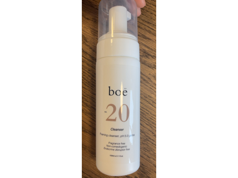 Boe Beaute No. 20 Foaming Cleanser, 5.1 fl oz/150 mL
