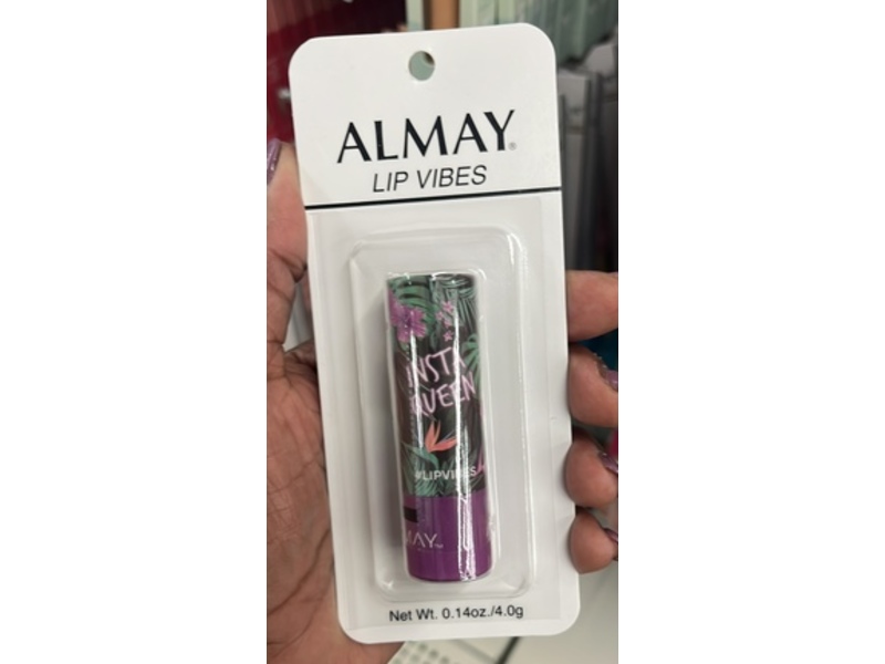 Almay Lip Vibes Lipstick , Insta Queen, 0.14 oz/4 g