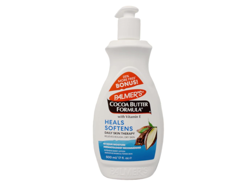Palmer's Cocoa Butter Formula Intensive Body Lotion, Vitamin E, 17 fl oz/500 mL, Pack Of 2