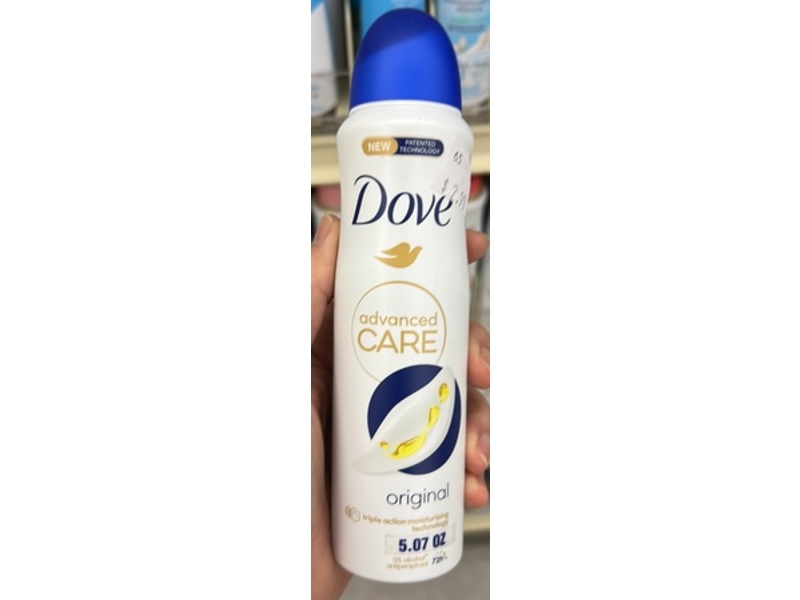 Dove Antiperspirant, Original, 5.07 oz