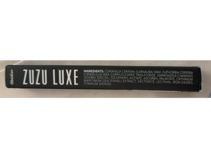 Zuzu Luxe Eye Defining Pencil, Obsidian, 0.04 oz/1.13 g