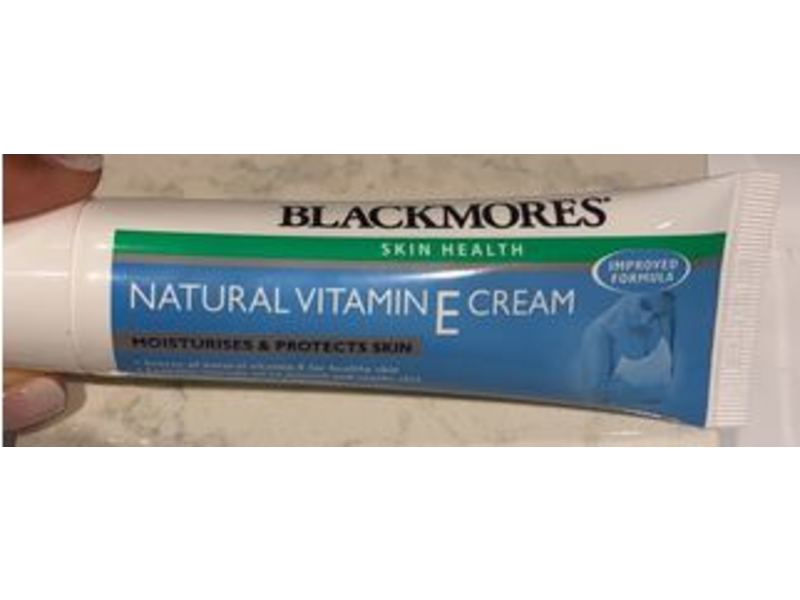 Blackmores Natural Vitamin E Cream, Fragrance Free, 50g