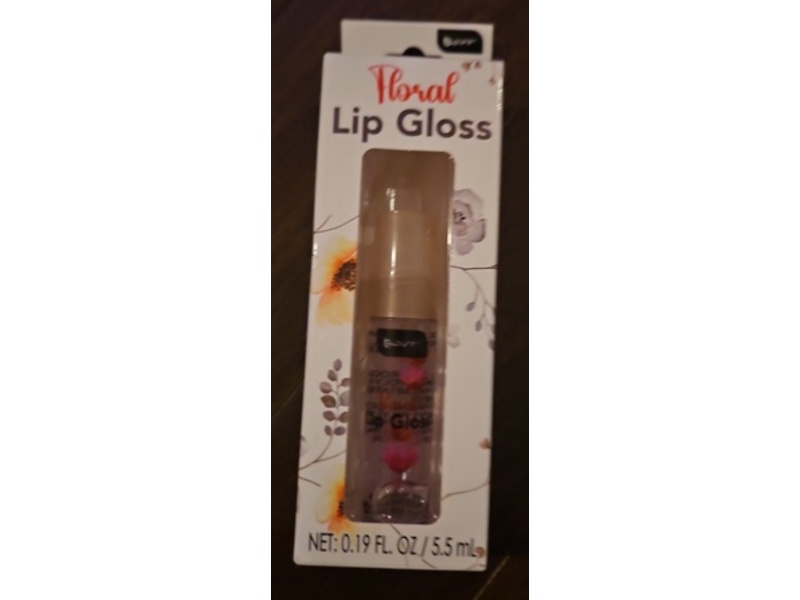 B.Pure Floral Lip Gloss, 0.19 fl oz/5.5 mL