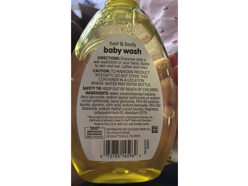 Gentle Steps Hair & Body Baby Wash, 13.6 fl oz/400 mL