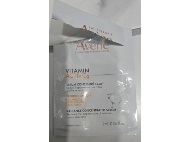 Avene Vitamin Activ Cg Radiance Concentrated Serum, 0.06 fl oz/2 mL