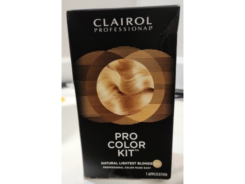 Clairol Professional Pro Color Kit, 9N Natural Lightest Blonde, 1 Application