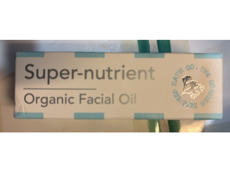 The Cornish Seaweed Bath Co. Super Nutrient Organic Facial Oil, 15 mL