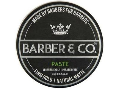 Barber & Co. Natural Matte Paste, 3.4 oz/95 g
