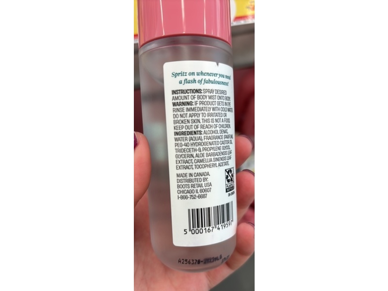 Soap & Glory Tropical Sunrise Body Mist, Pink Pineapple & Creamy Coconut Scent, 3.04 fl oz/90 mL