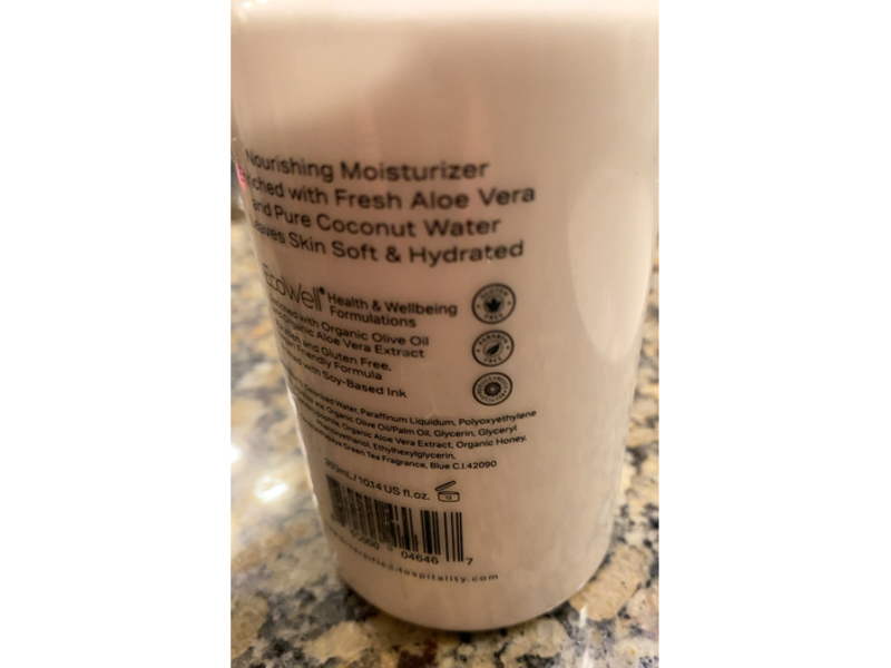 Terra Pure Infuse Body Lotion, White Tea + Coconut, 10.14 fl oz/300 mL