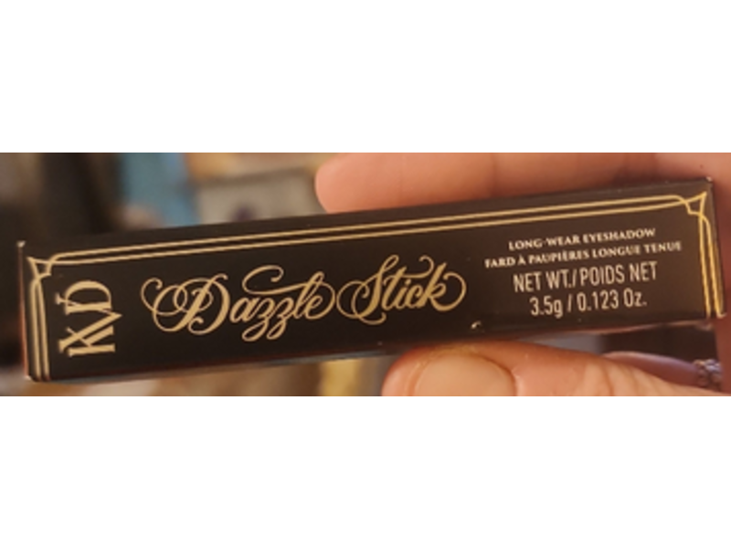 Kvd Dazzle Stick Long-Wear Eyeshadow, Electro Bolt, 0.123 oz/3.5 g