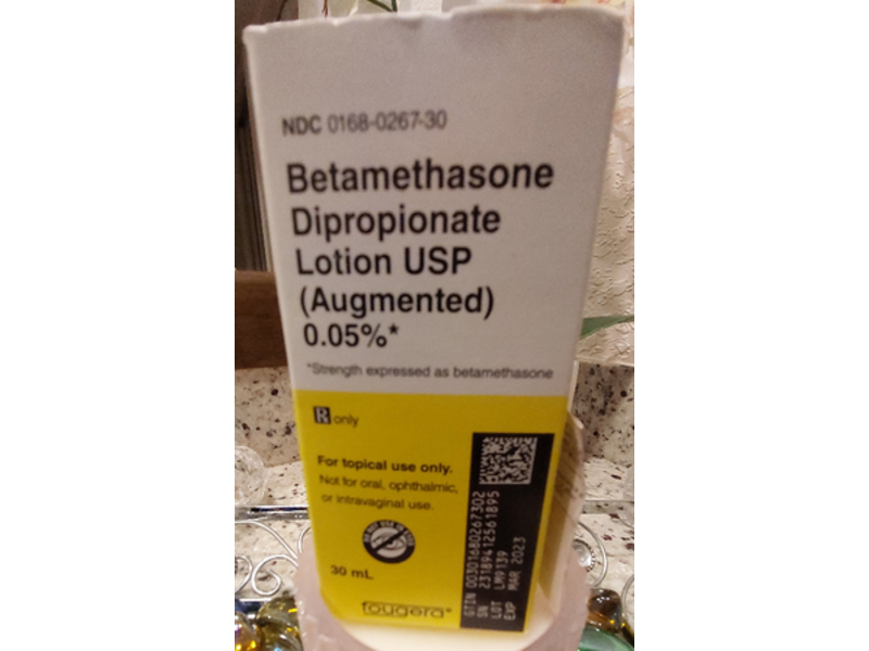 Betamethasone Dipropionate Lotion USP (Augmented) 0.05%, 30 mL Fougera (RX)