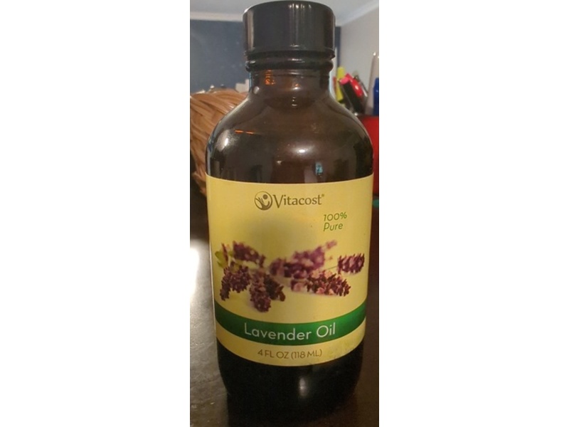 Vitacost 100% Pure Lavender Oil, 4 fl oz/118 mL