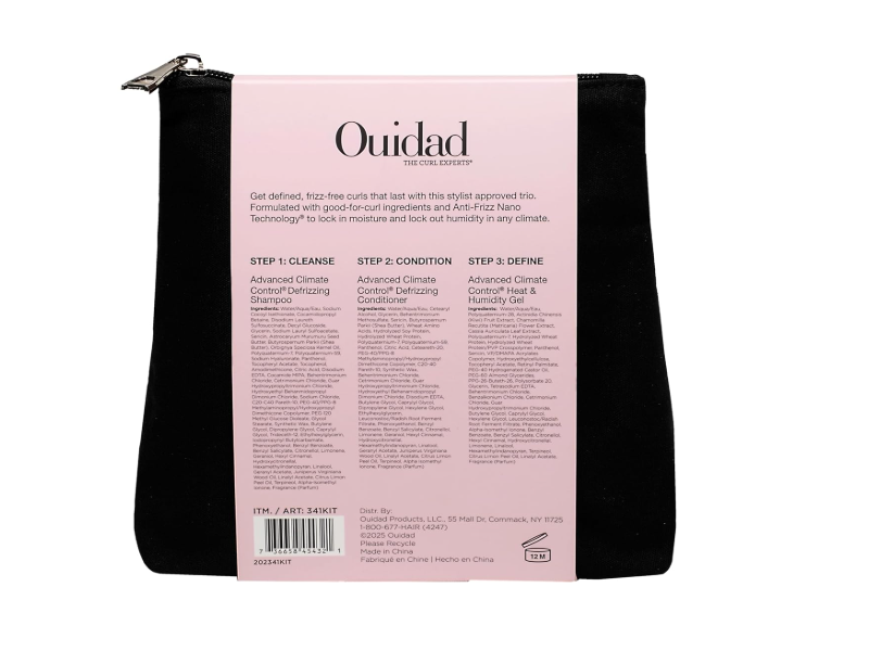 Ouidad Advanced Frizz Free Wash Day Kit