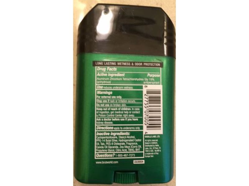 Brut Antiperspirant + Deodorant, Classic, 2 oz/56 g