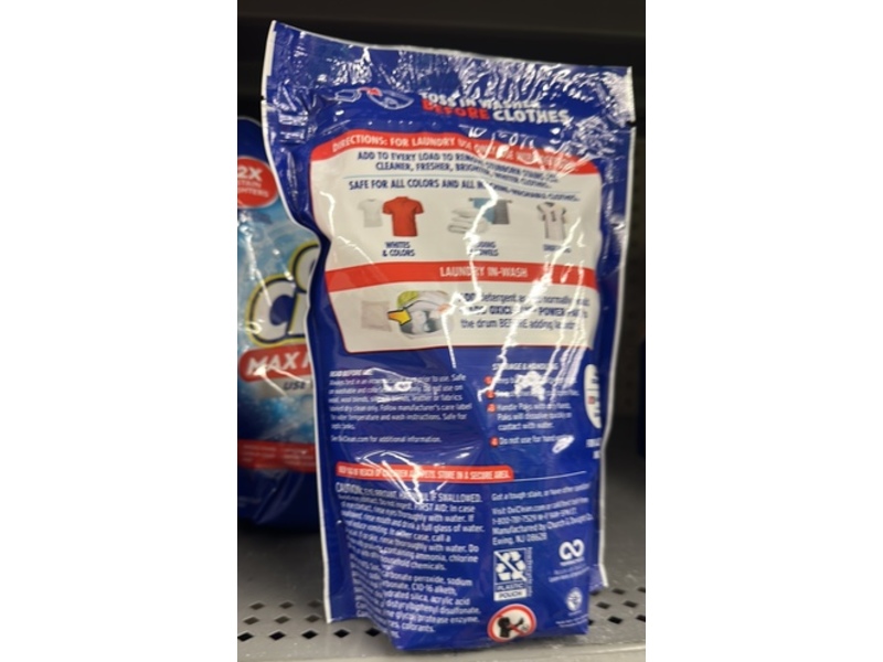 OxiClean Max Force Advanced Stain Remover Power Paks, 600 g, 24 Count