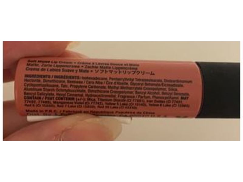 NYX Professional Soft Matte Lip Cream, Milan, 0.27 fl oz/8 mL