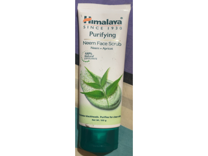 Himalaya Purifying Face Scrub, Neem + Apricot, 100g