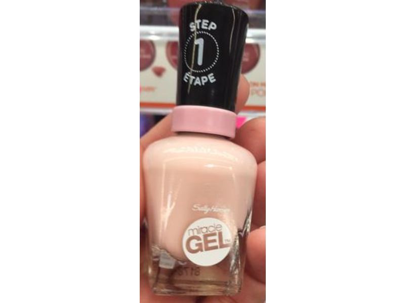 Sally Hansen Miracle Gel Color, Pinky Promise, 0.5 fl oz/14.7 mL