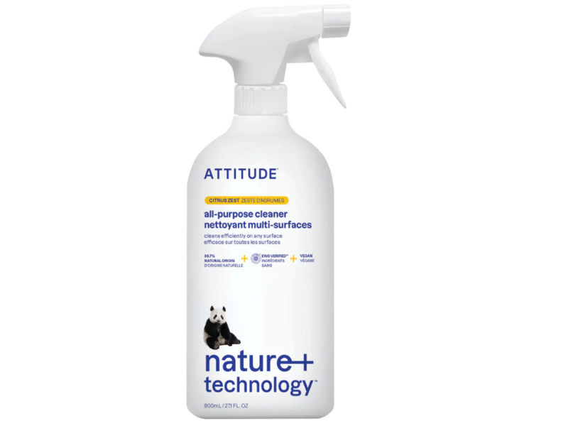 Attitude All-Purpose Cleaner, Citrus Zest, 27.1 fl oz/800 mL