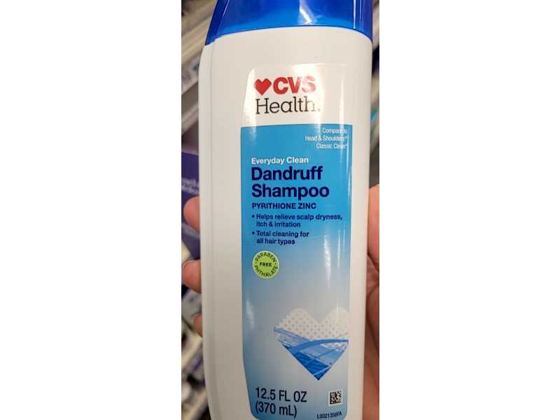 CVS Health Everyday Clean Dandruff Shampoo, 12.5 fl oz/370 mL