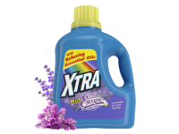 Xtra Plus Fabric Softener, Escape, Lavender & Sweet Vanilla, 88 Loads, 136.4 fl oz/4.03 L - thumbnail 1