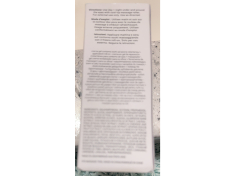 Fenty Skin Flash Nap Instant Revival Priming Eye Gel Cream & Eye Massage Tool, 0.5 fl oz/15 mL