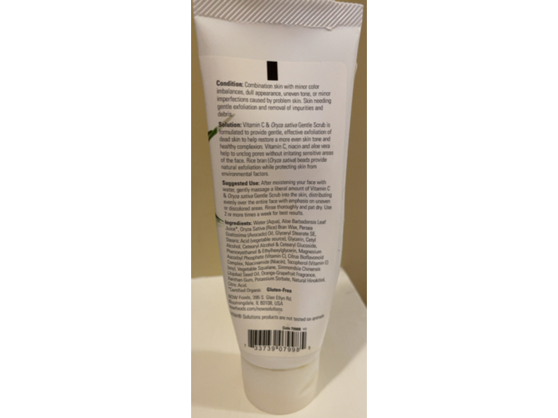 Now Gentle Brightening System Gentle Scrub, 4 fl oz/118 mL