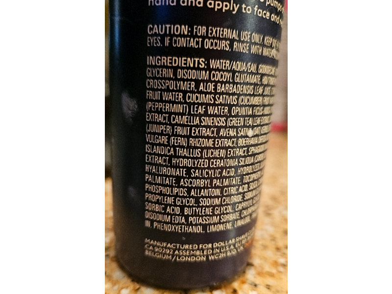 Dollar Shave Club Post Shave Dew, 3.4 fl oz/100 mL, Pack Of 2