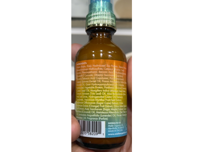 Mielle Nourishing Instant 3-In-1 Serum, Mango & Tulsi, 2 fl oz/59 mL