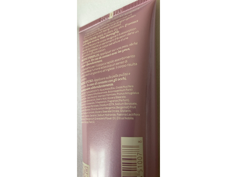 Elemis English Garden Body Balm, 3.3 fl oz/100 mL