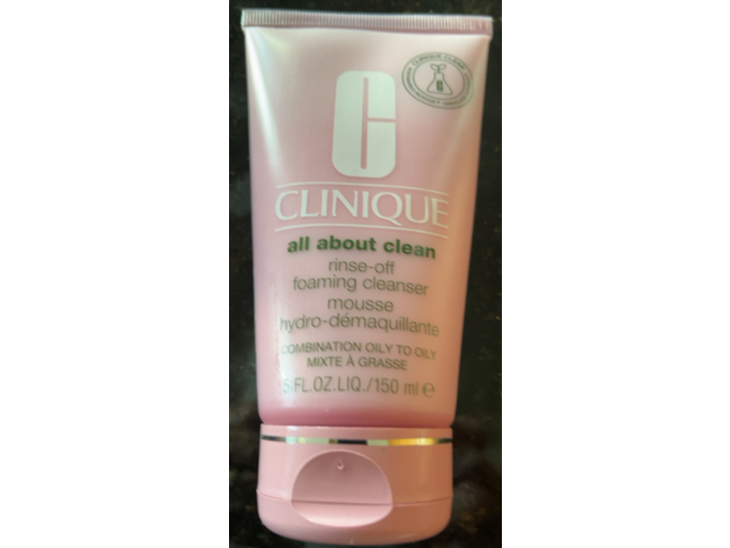 Clinique Rinse Off Foaming Cleanser Mousse, 5 fl oz/150 mL