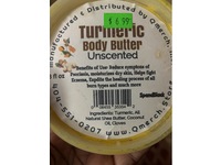 Qmerch Turmeric Body Butter, Unscented, 8 fl oz - thumbnail 3