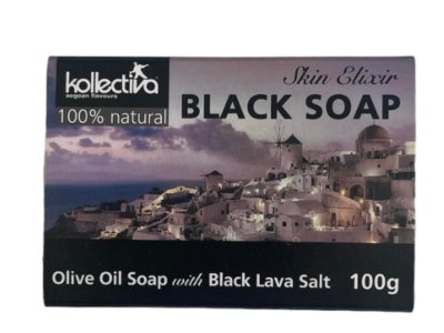 Kollectiva Skin Elixir Black Soap, 100 g