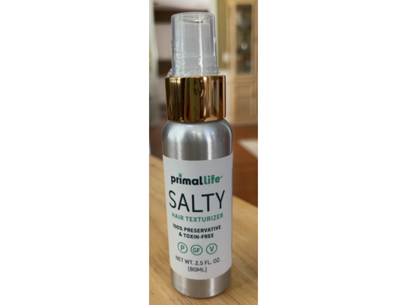 Primal Life Salty Hair Texturizer, 2.5 fl oz/80 mL