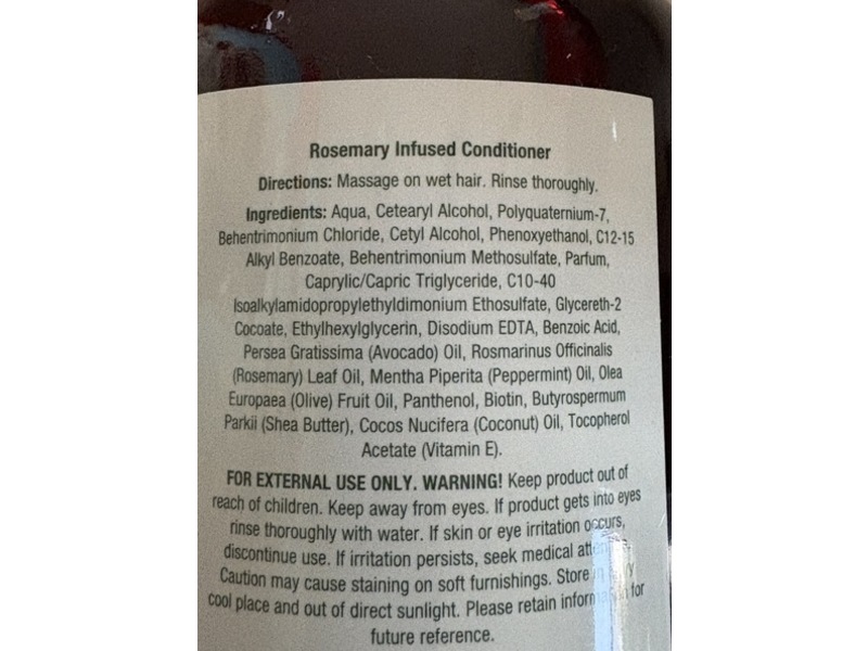 Olail Conditioner, Rosemary Infused, 500 mL