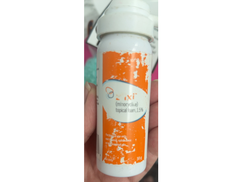 Zilxi (minocycline) topical Foam 1.5%, 30 g, Journey (Rx)