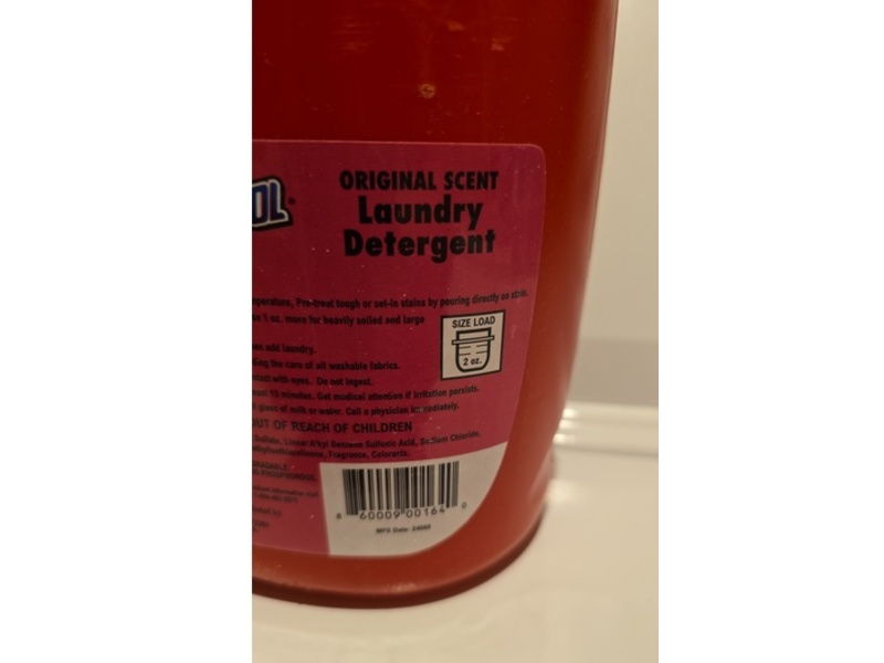 Oxydol Laundry Detergent, Original Scent, 32 Loads, 64 fl oz/1892 mL