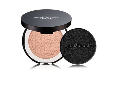 bareMinerals Original Pressed Powder Foundation, Neutral Ivory 06, SPF 15, 0.3 oz/9 g