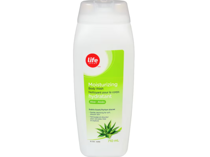 Life Brand Moisturizing Body Wash, Aloe, 710 mL