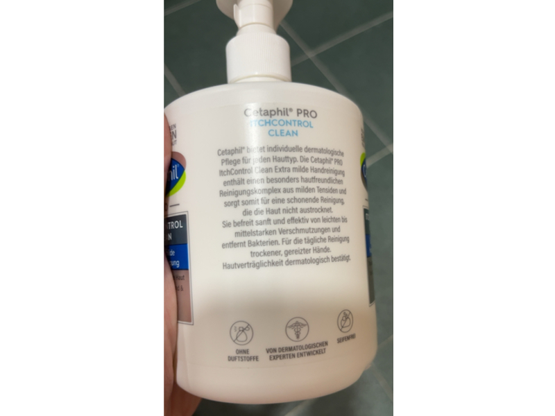 Cetaphil Itch Control Clean Hand Soap, 500 mL