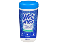 Wet Ones Hand & Face Wipes, Vitamin E + Aloe, 40 Count - Image 2