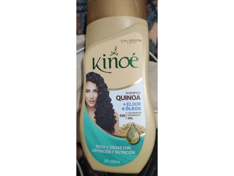 Chardon Paris Kinoe Shampoo Quinoa + 4 Oils, 550 mL