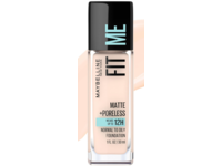 Maybelline New York Fit Me! Matte Plus Poreless Foundation, 102 Fair Porcelain, 1 fl oz/30 mL - thumbnail 1