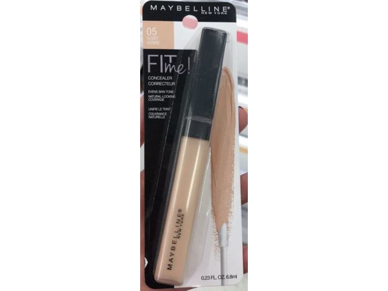 Maybelline New York Fit Me Concealer, 05 Ivory, 0.23 fl oz/6.8 mL