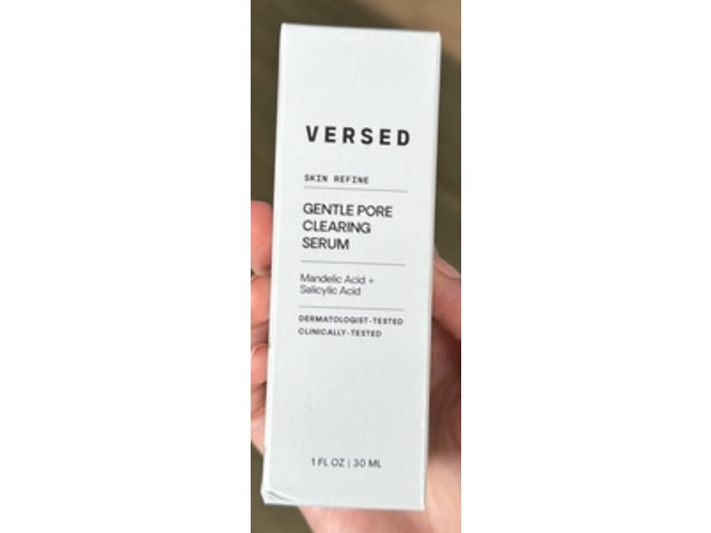 Versed Gentle Pore Clearing Serum, Mandelic Acid+Salicylic Acid, 1 fl oz/30 mL