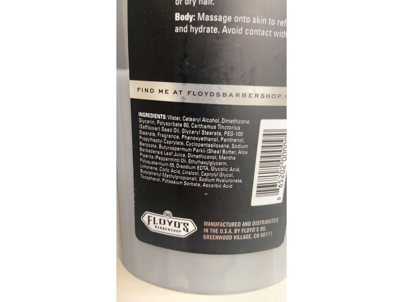 Floyd's 99 Grooming Refresh Leave-In Conditioner, 33 fl oz