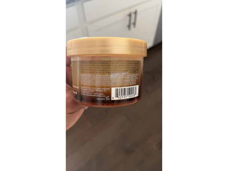 African Pride Braid, Loc & Twist Gel, Black Castor Miracle, 8 fl oz/227 g